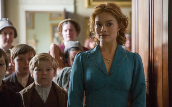 Jane Porter, portrayed by Margot Robbie, from the movie The Legend of Tarzan, featured in a 4K Ultra HD PC desktop wallpaper and background.