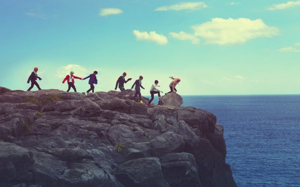 Music BTS Band (Music) South Korea Korean K-Pop Band HD Wallpaper | Background Image