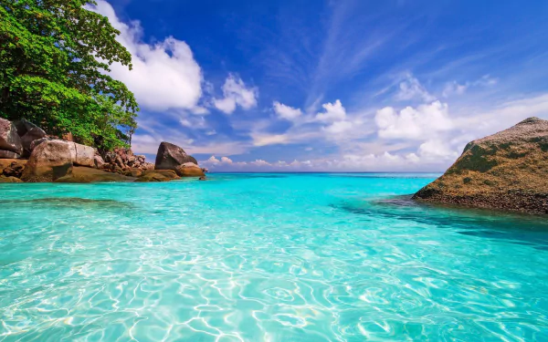  Turquoise Tropical Ocean
