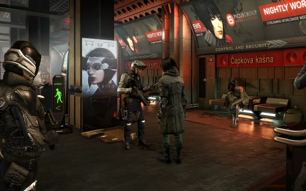Deus Ex video game Deus Ex: Mankind Divided HD Desktop Wallpaper | Background Image