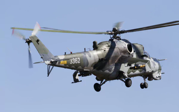 attack helicopter helicopter military Mil Mi-24 HD Desktop Wallpaper | Background Image