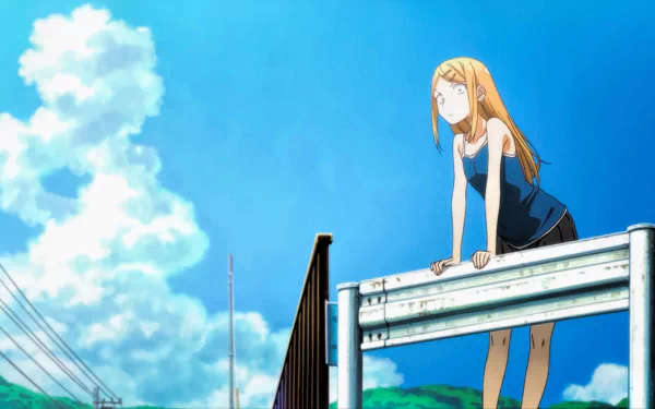 Endou Saya Anime Dagashi Kashi HD Desktop Wallpaper | Background Image