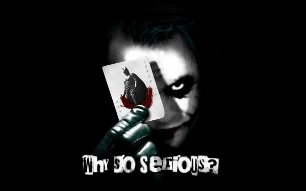 Movie The Dark Knight Batman Movies Joker Heath Ledger Card HD Wallpaper | Background Image