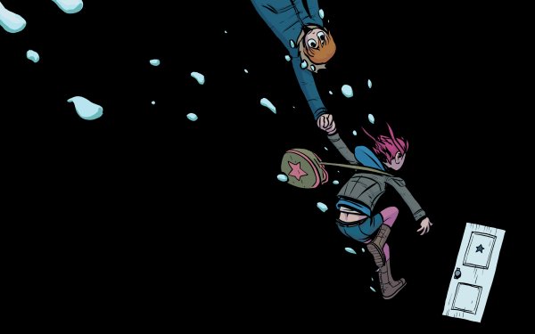 Comics Scott Pilgrim Ramona Flowers HD Wallpaper | Background Image