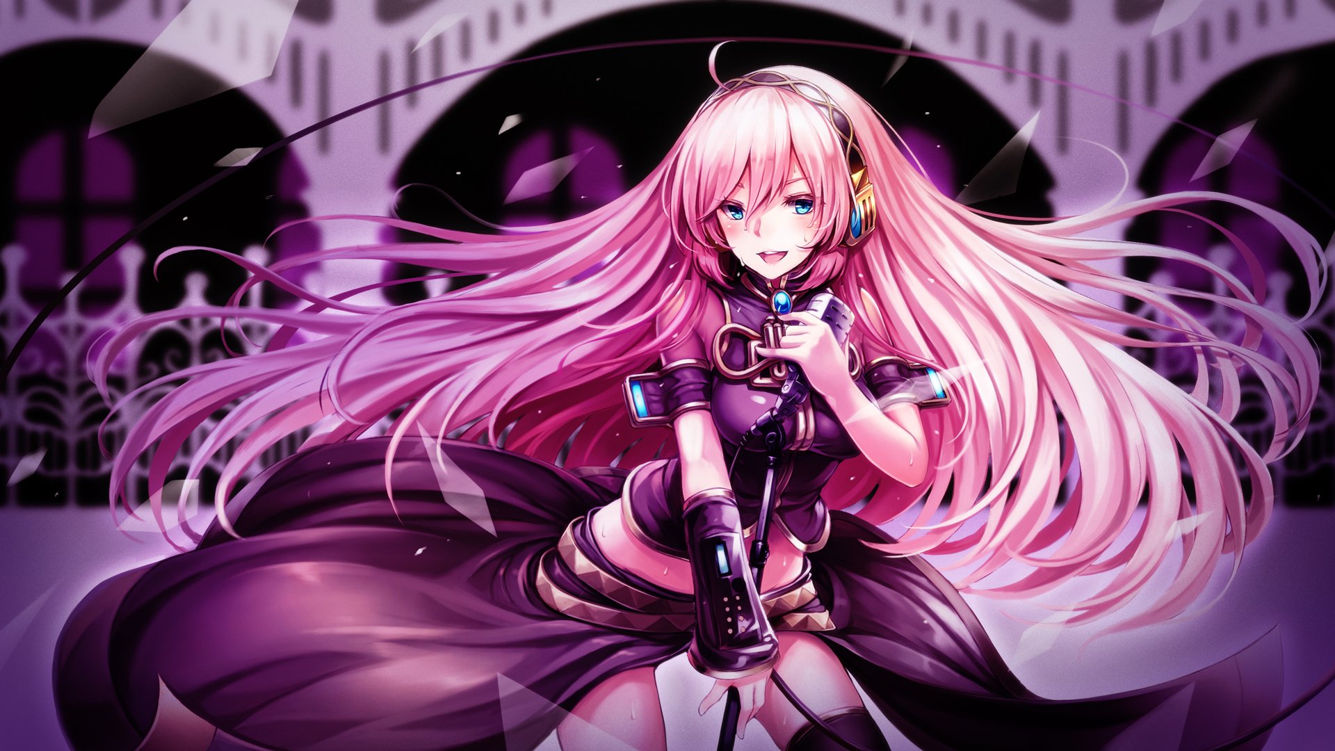 Download Luka Megurine Anime Vocaloid HD Wallpaper by えー助