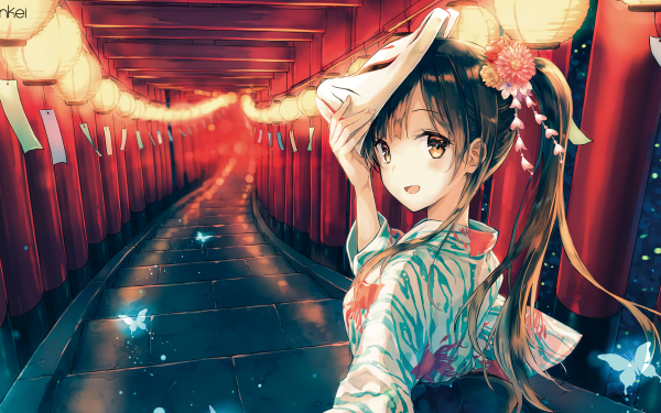 Anime Girl Mask HD Wallpaper | Background Image
