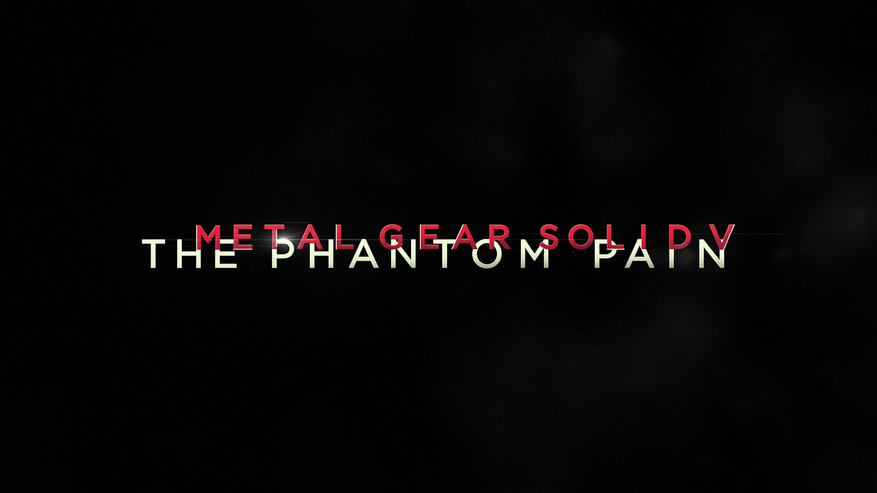 Download Logo Video Game Metal Gear Solid V: The Phantom Pain HD Wallpaper