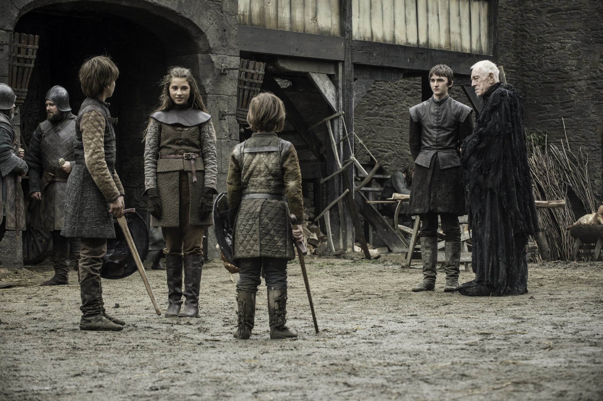 Download Three-Eyed Raven Bran Stark Isaac Hempstead-Wright Max Von Sydow TV Show Game Of Thrones HD Wallpaper