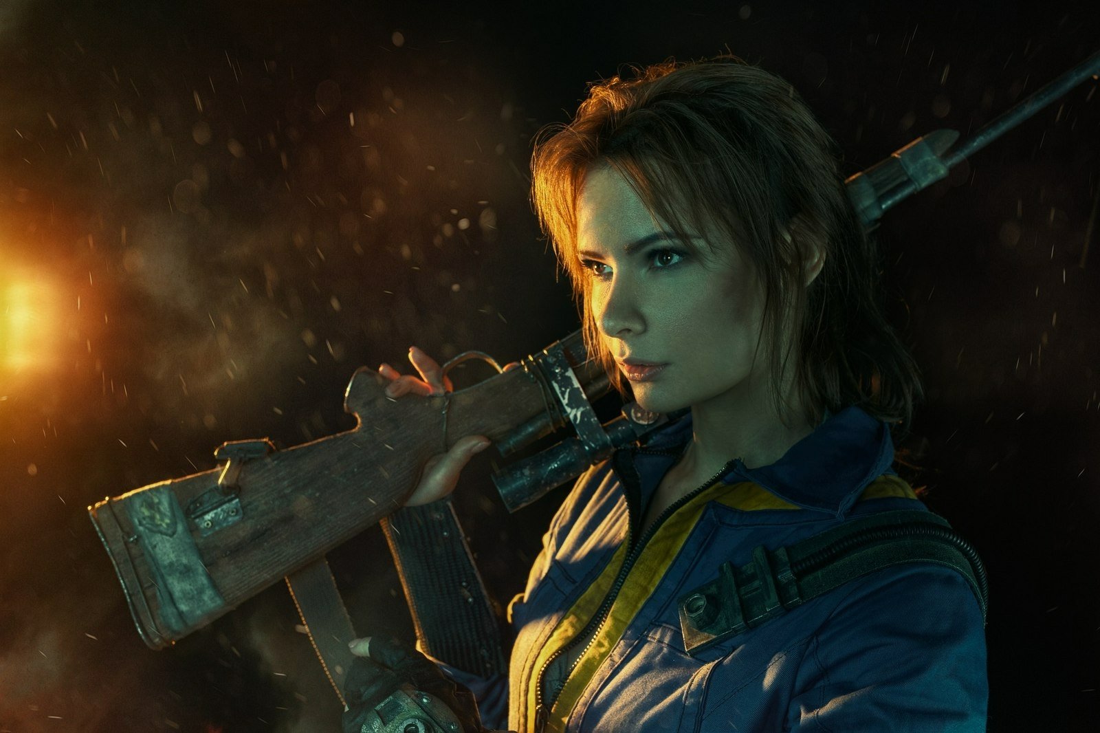 Download Sole Survivor (Fallout 4) Fallout 4 Woman Cosplay Wallpaper by  Jannet Incosplay