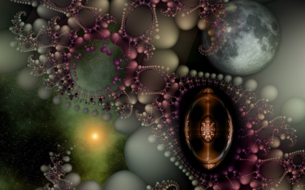 Abstract fractal HD Desktop Wallpaper | Background Image