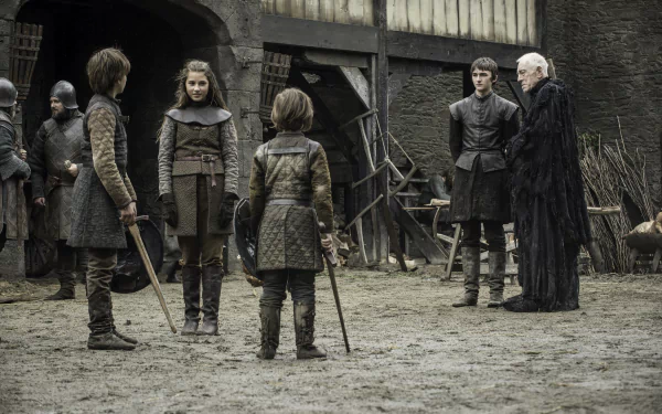 Three-Eyed Raven Bran Stark Isaac Hempstead-Wright Max von Sydow TV Show Game Of Thrones HD Desktop Wallpaper | Background Image