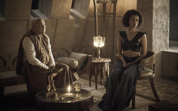 TV Show Game Of Thrones Nathalie Emmanuel Missandei Conleth Hill Lord Varys HD Wallpaper | Background Image