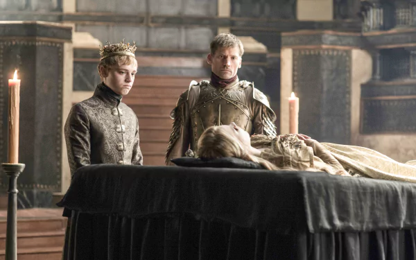 Tommen Baratheon Myrcella Baratheon Jaime Lannister Nell Tiger Free Dean-Charles Chapman Nikolaj Coster-Waldau TV Show Game Of Thrones HD Desktop Wallpaper | Background Image
