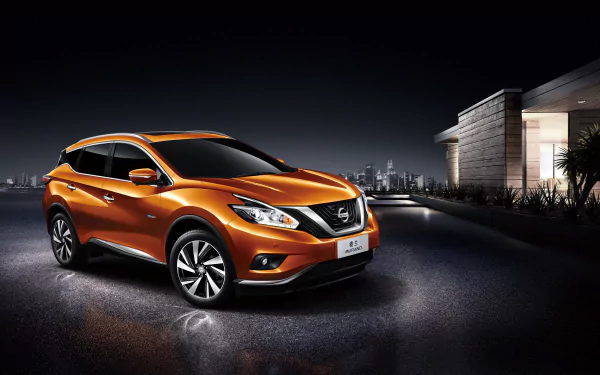 orange car car SUV Nissan vehicle nissan murano HD Desktop Wallpaper | Background Image