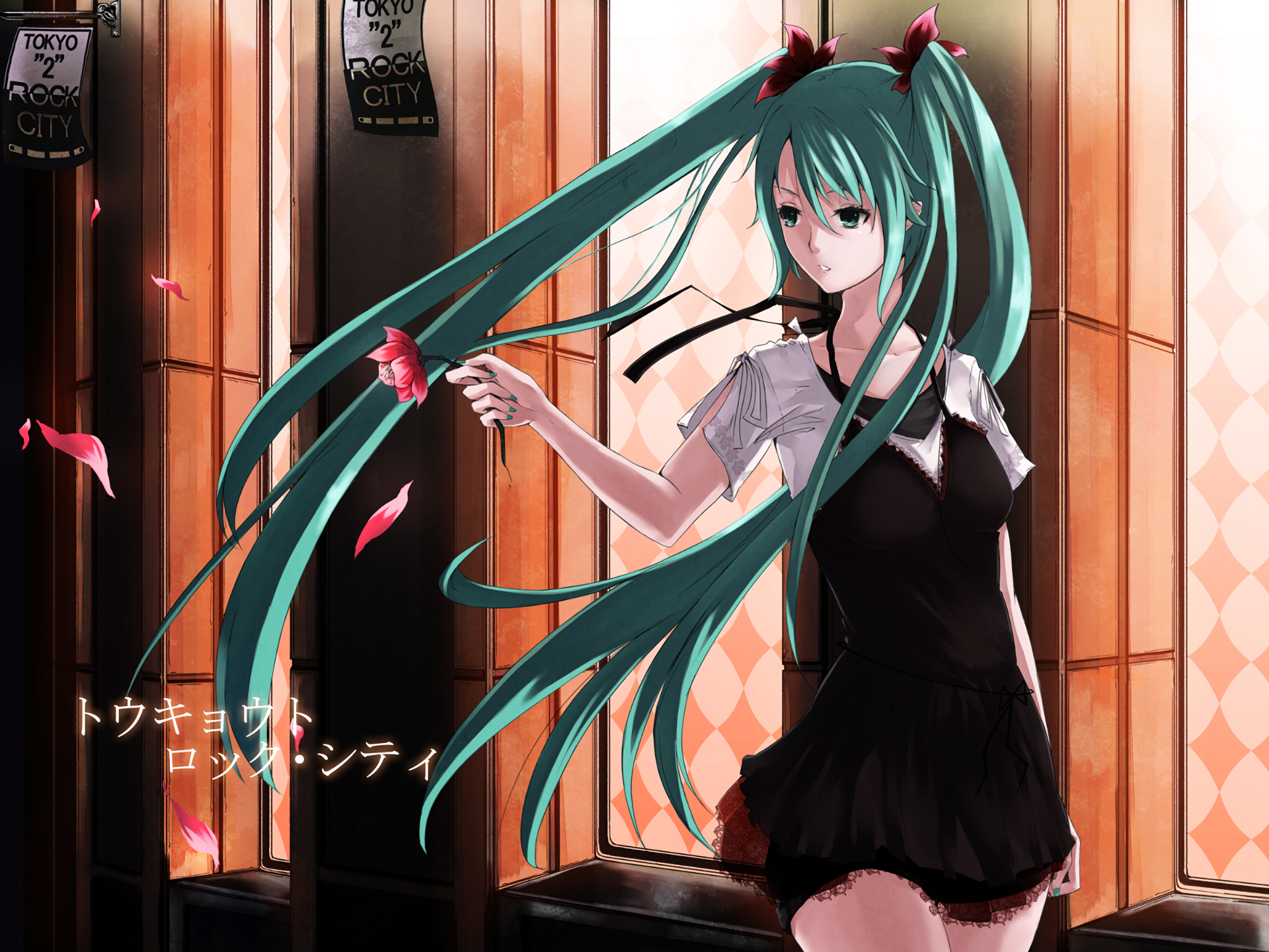 Download Hatsune Miku Anime Vocaloid HD Wallpaper