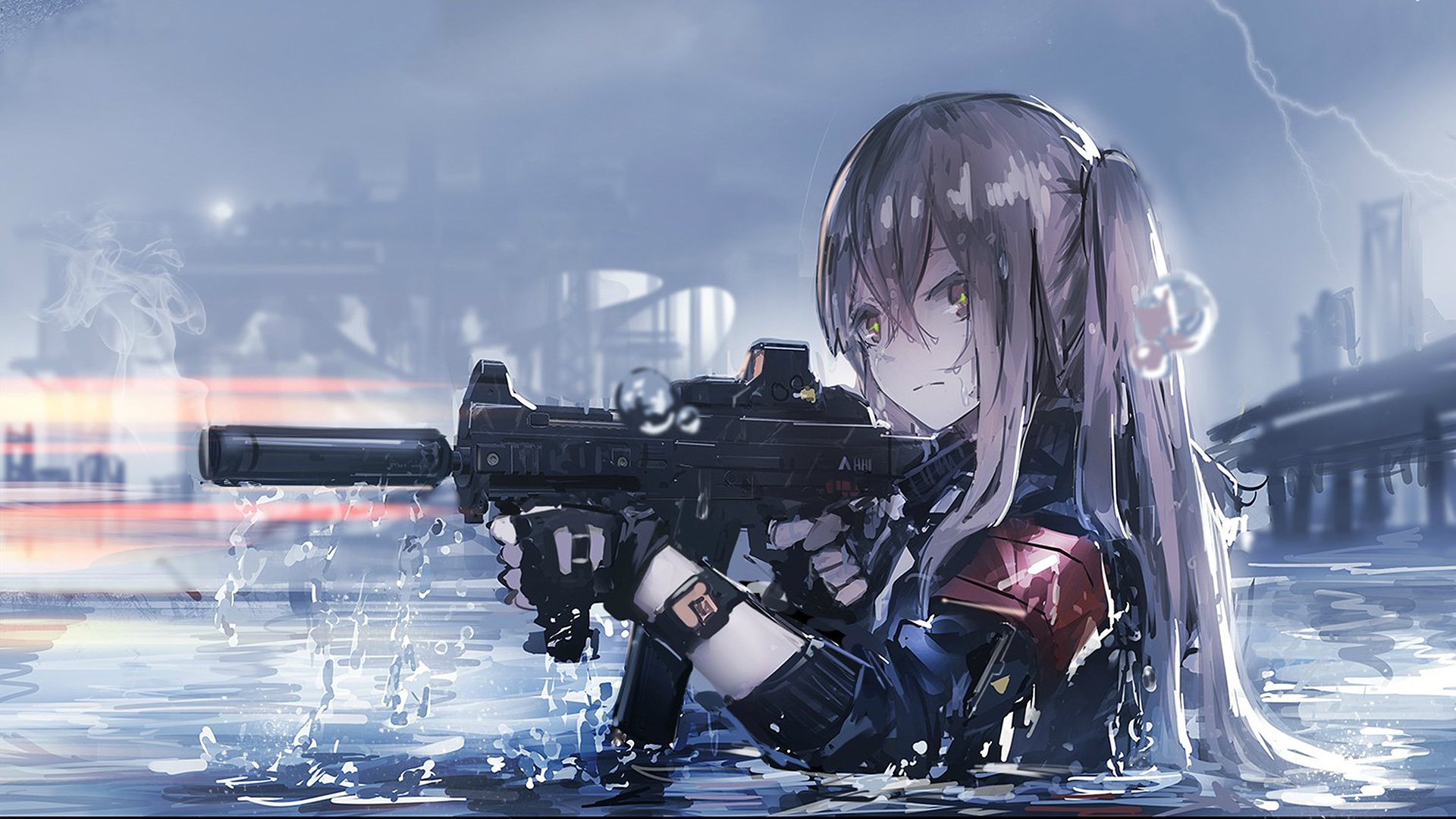 545 少女前线高清壁纸 桌面背景 Wallpaper Abyss