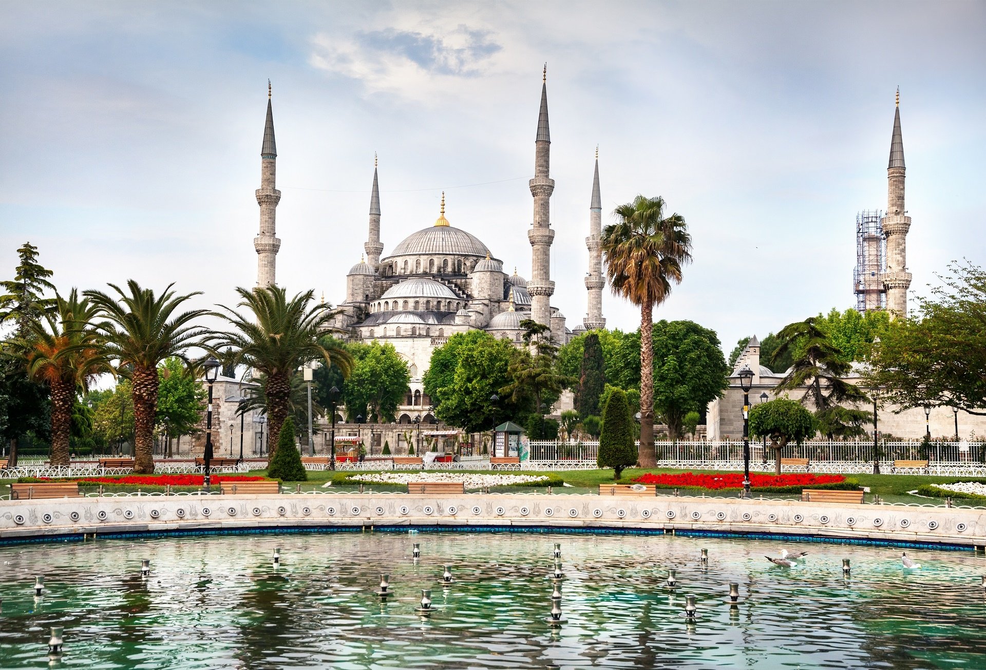 Religious Sultan Ahmed Mosque HD Wallpaper