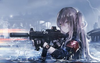 40+ Wallpaper Anime With Gun keren tahun 2019