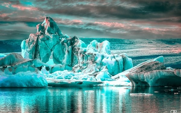 Nature Iceberg Ocean Sea Blue HD Wallpaper | Background Image
