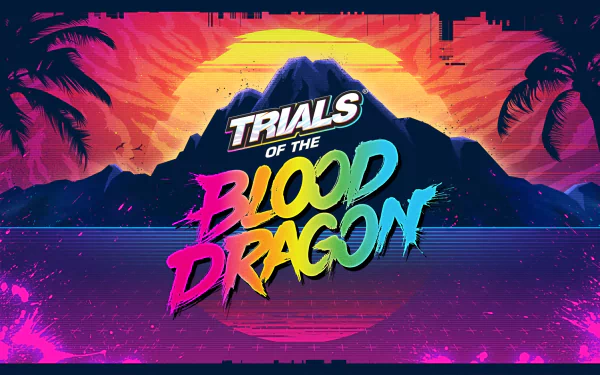 video game Trials of the Blood Dragon HD Desktop Wallpaper | Background Image