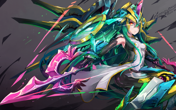 Anime Puzzle & Dragons Athena HD Wallpaper | Background Image