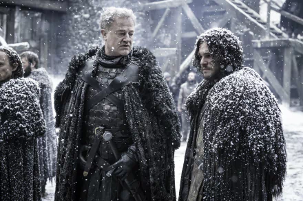 Owen Teale Alliser Thorne Kit Harington Jon Snow TV Show Game Of Thrones HD Desktop Wallpaper | Background Image
