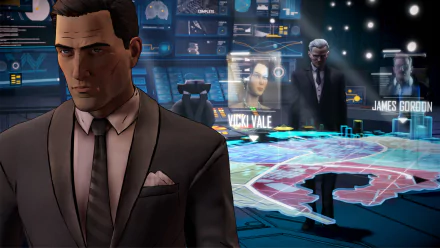 Alfred Pennyworth Bruce Wayne Batman video game Batman - The Telltale Series HD Desktop Wallpaper | Background Image