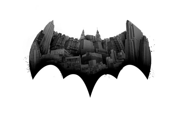 Videojuego Batman: The Telltale Series Batman Logo Gotham City Fondo de pantalla HD | Fondo de Escritorio
