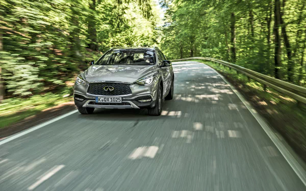 car silver car Infiniti vehicle Infiniti Q30 HD Desktop Wallpaper | Background Image