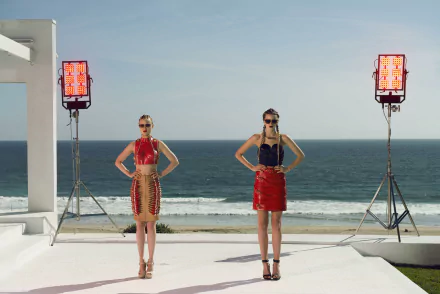 Bella Heathcote Abbey Lee movie The Neon Demon HD Desktop Wallpaper | Background Image
