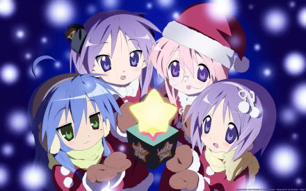Anime Lucky Star HD Desktop Wallpaper | Background Image