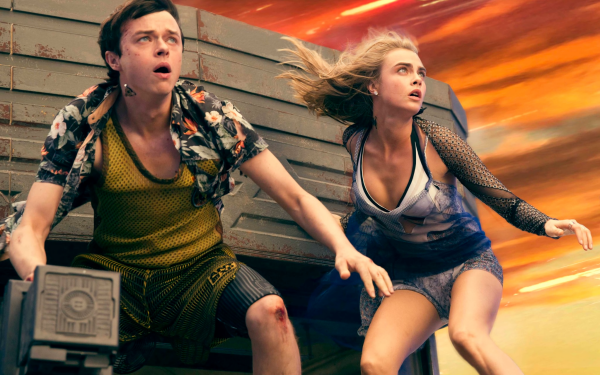Movie Valerian and the City of a Thousand Planets Cara Delevingne Dane DeHaan HD Wallpaper | Background Image