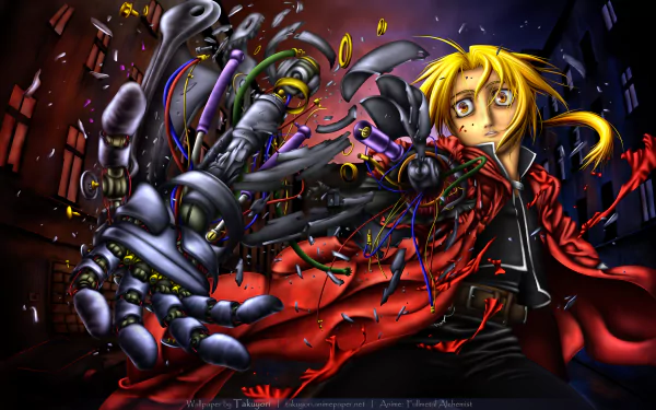 Edward Elric Anime Fullmetal Alchemist HD Desktop Wallpaper | Background Image