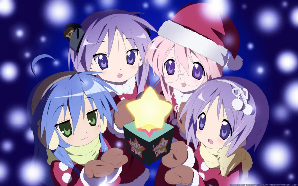Anime Lucky Star HD Desktop Wallpaper | Background Image