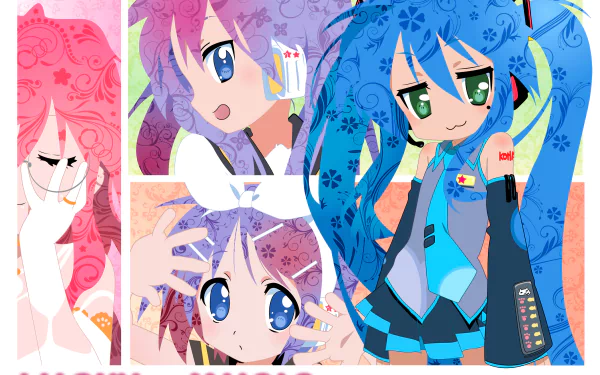Anime Lucky Star HD Desktop Wallpaper | Background Image
