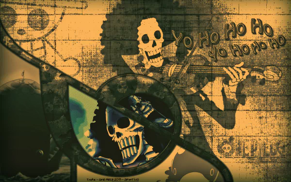 Brook (One Piece) Anime One Piece HD Desktop Wallpaper | Background Image