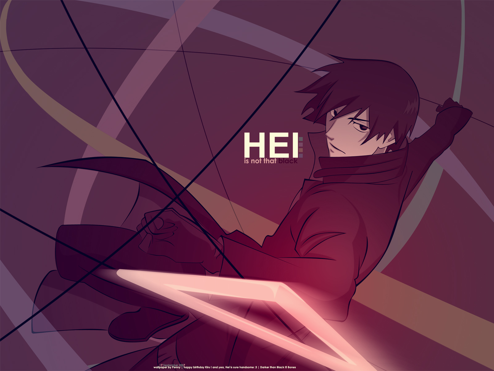 Darker Than Black Papel De Parede And Planos De Fundo 1600x10 Id Wallpaper Abyss