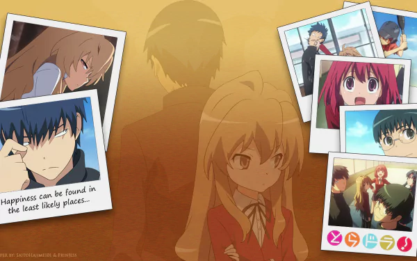 Ami Kawashima Yusaku Kitamura Ryuuji Takasu Minori Kushieda Taiga Aisaka Anime Toradora! HD Desktop Wallpaper | Background Image