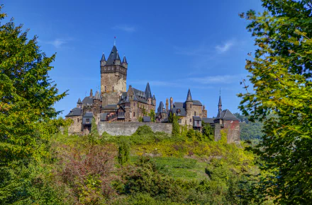 bush Germany castle man made cochem castle HD Desktop Wallpaper | Background Image