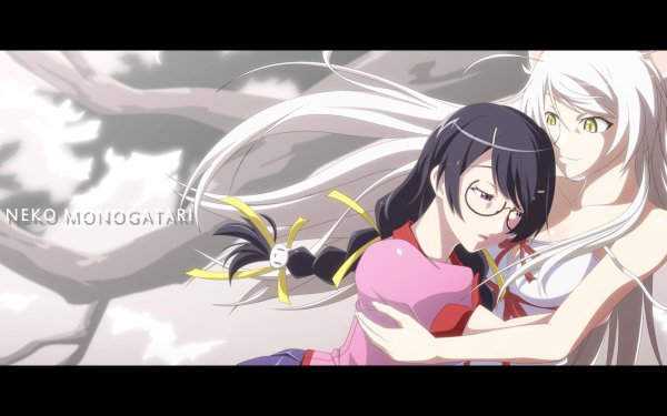 Anime Monogatari (Series) Tsubasa Hanekawa Black Hanekawa HD Wallpaper | Background Image