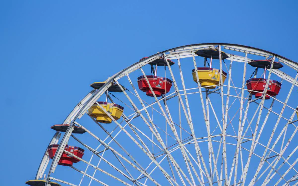 man made ferris wheel HD Desktop Wallpaper | Background Image