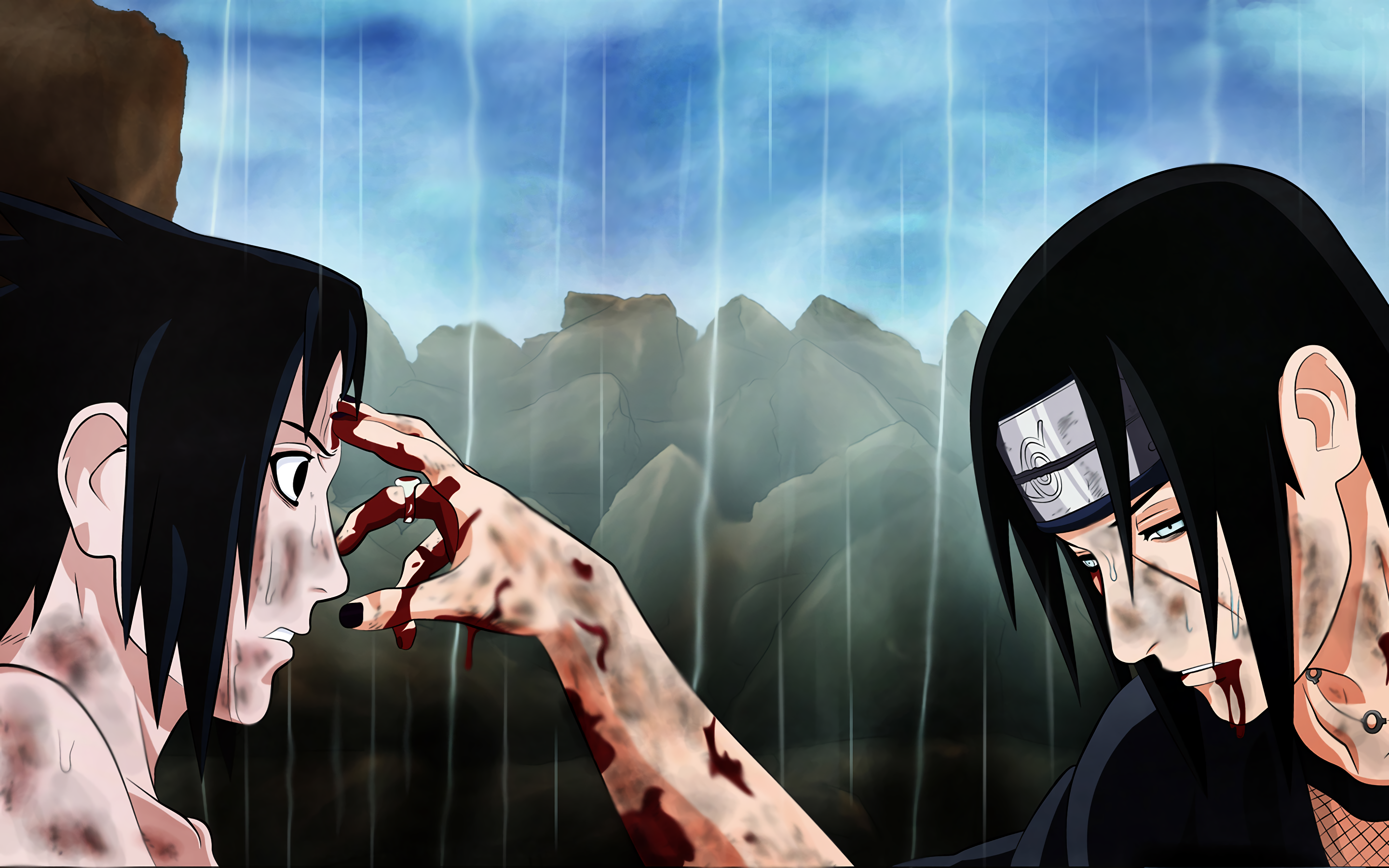 sasuke uchiha shippuden sharingan wallpaper