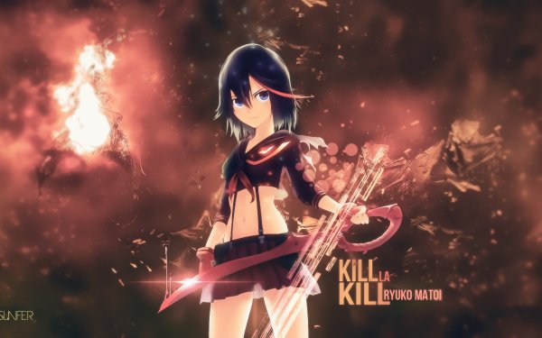Anime Kill La Kill Ryūko Matoi Senketsu Skirt HD Wallpaper | Background Image