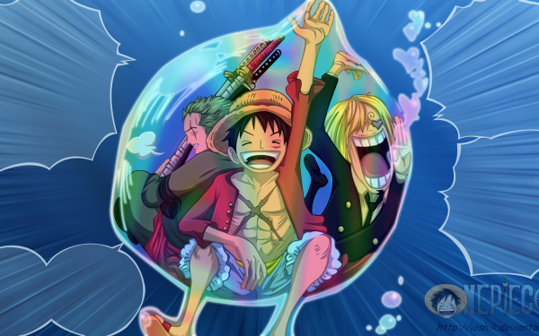 Anime One Piece Roronoa Zoro Sanji Monkey D. Luffy HD Wallpaper | Background Image