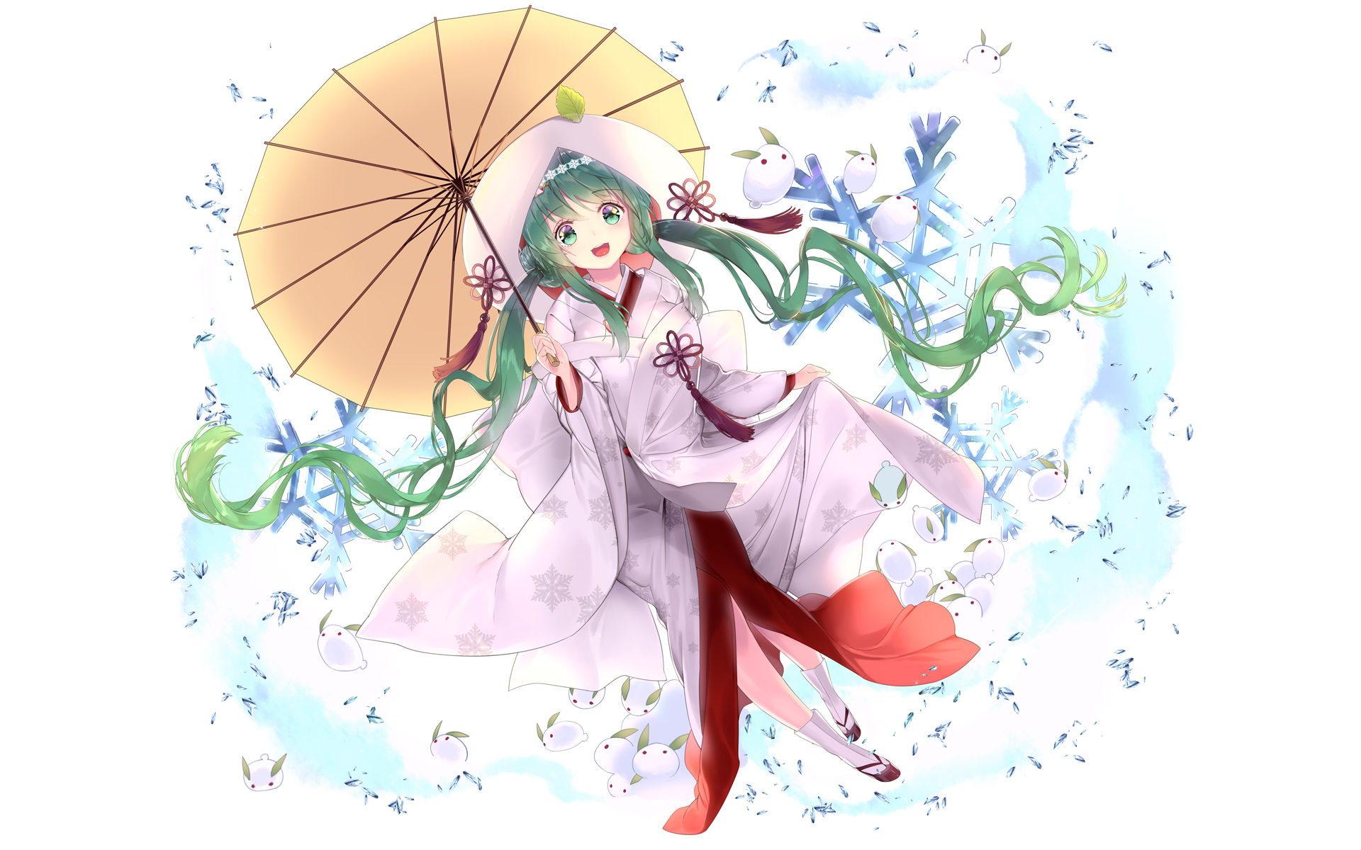 Download Hatsune Miku Anime Vocaloid HD Wallpaper
