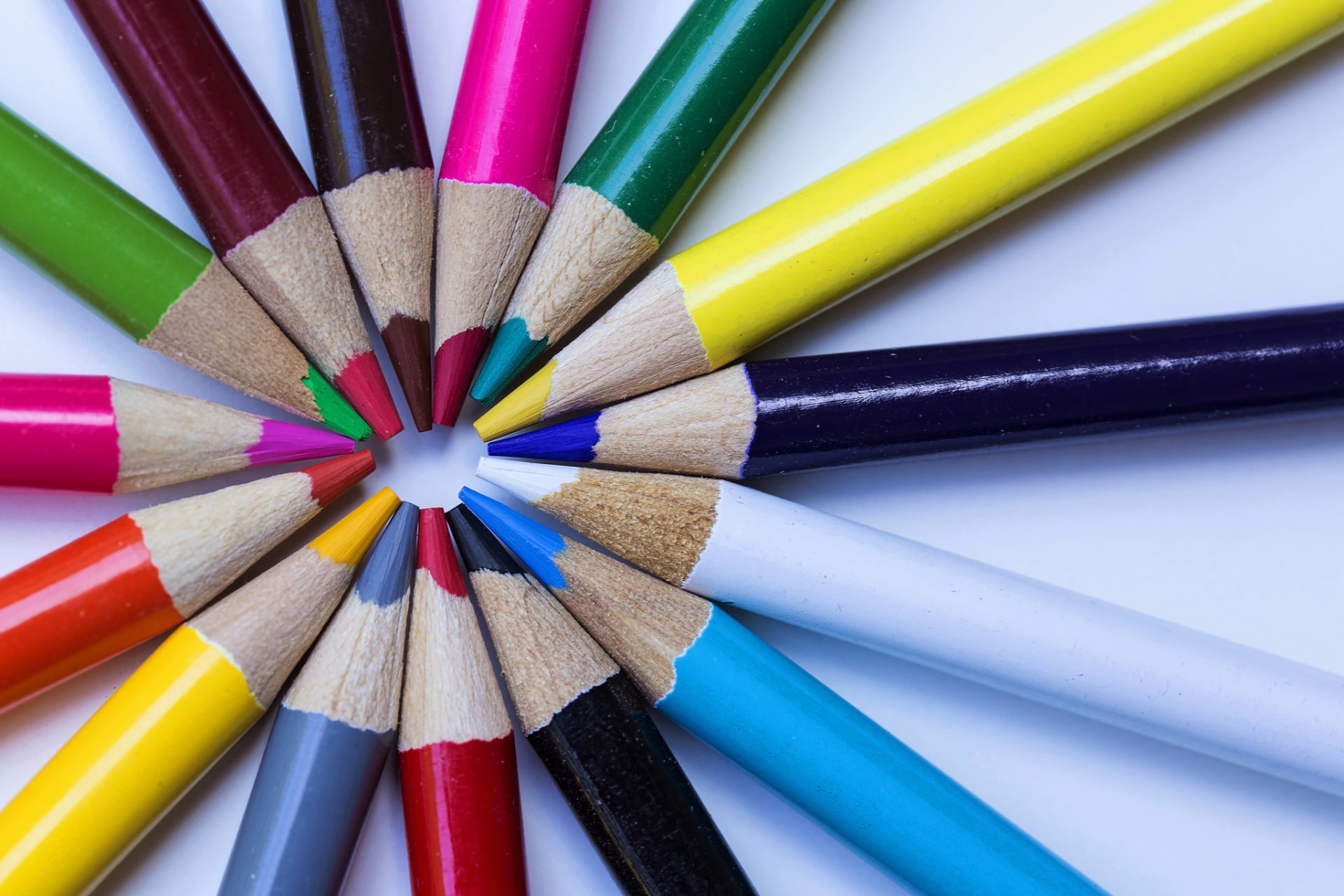 Download Colorful Colors Photography Pencil HD Wallpaper