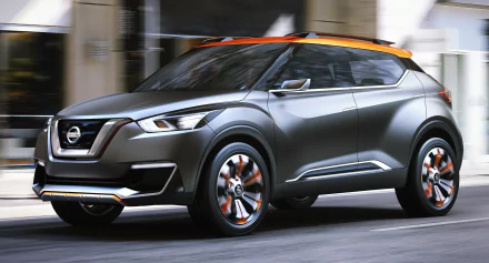 silver car car SUV Nissan vehicle Nissan Kicks HD Desktop Wallpaper | Background Image