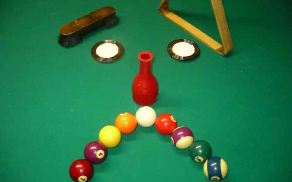 billiard funny smiley HD Desktop Wallpaper | Background Image
