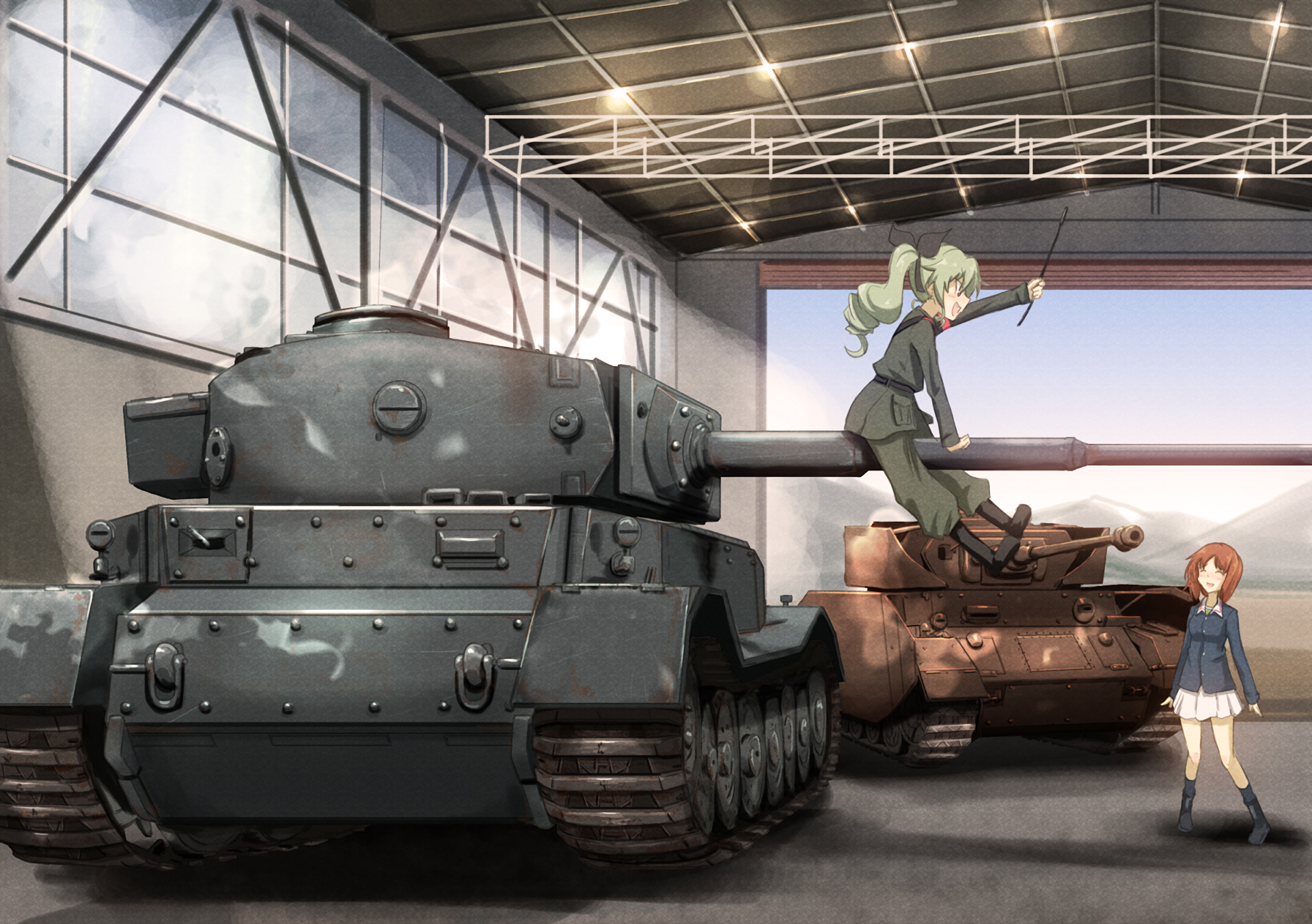 girl und panzer tiger