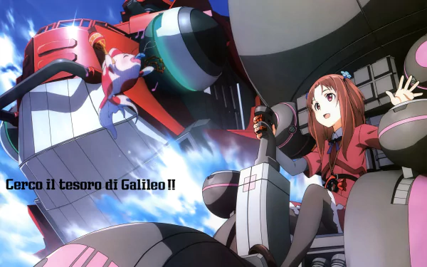 Anime Galilei Donna HD Desktop Wallpaper | Background Image